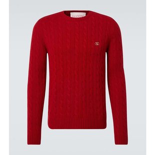 粗线针织羊绒毛衣 潮奢 男士 华伦天奴 000276 Valentino