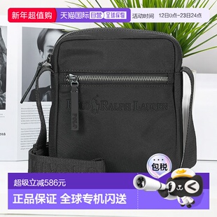 欧洲直邮polo ralph lauren 拉夫劳伦 男包 品牌标识单肩斜挎包