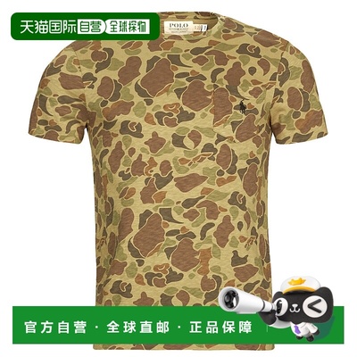 欧洲直邮Polo Ralph Lauren 拉夫劳伦 男士 T-SHIRT AJUSTE AVEC