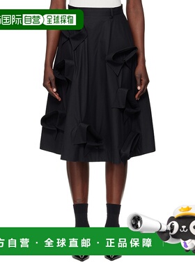 1h可退 香港直邮Moschino 莫斯奇诺 女士 黑色 Multi Collars 半