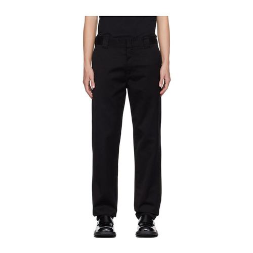 CARHARTT 男士休闲裤 I0342338902 AW2024 黑色 腰带环休闲裤