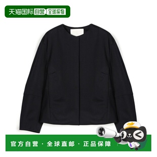 日本直邮BALLSEY 女装 立体剪裁 无领短款夹克 背部褶皱设计 1107