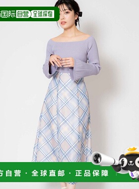 日本直邮Noela 图案短裙 [A字裙]裙子半身裙N05236EW16137