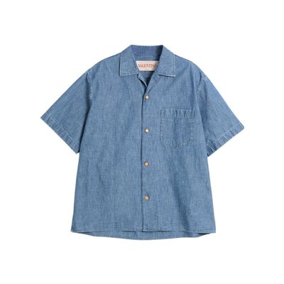 Valentino 牛仔保龄球衫 VDB03LAL4