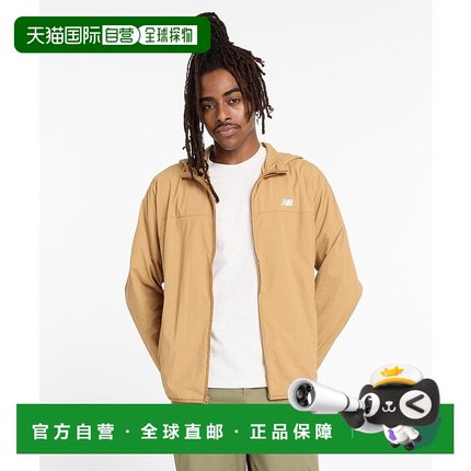 1h可退 日本直邮New Balance 男士运动防风夹克 MJ41506GIN