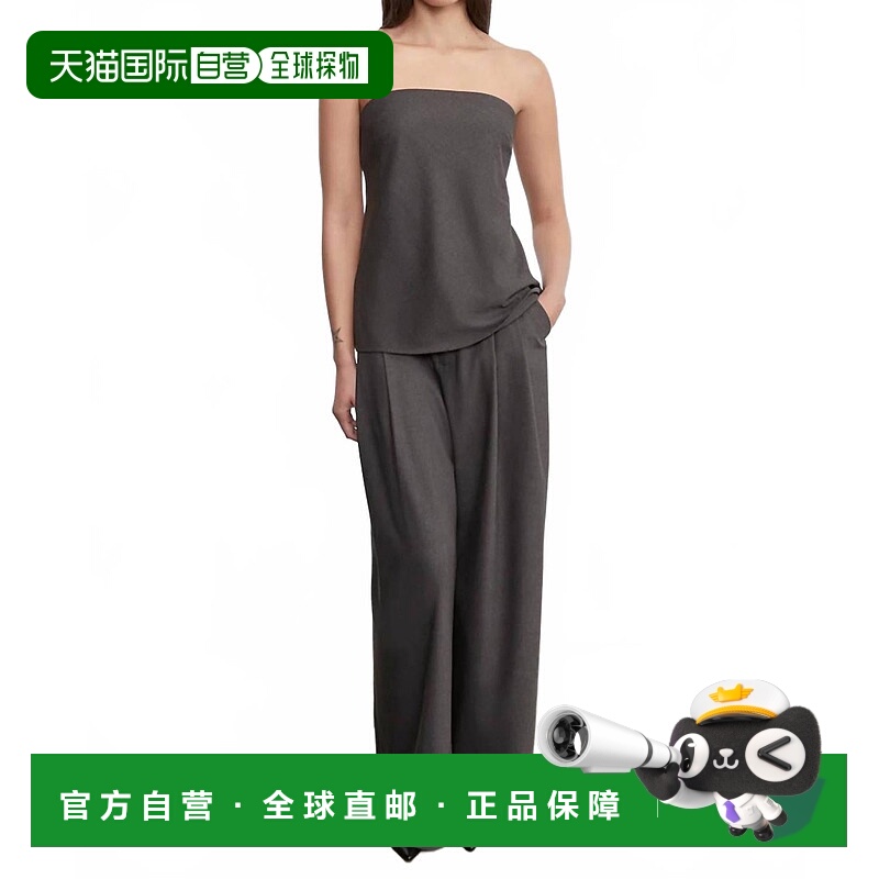 自营enza costaEasy Strapless Tunic In Charcoal - charcoal 美