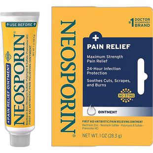 美国直邮Neosporin抗菌止痛软膏双效外用进口抗生素