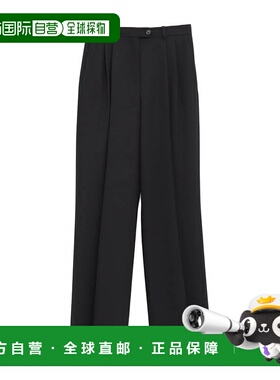 香港直邮THE ROW 女士休闲裤 10539W2812BLACK AW2025 黑色 腰带