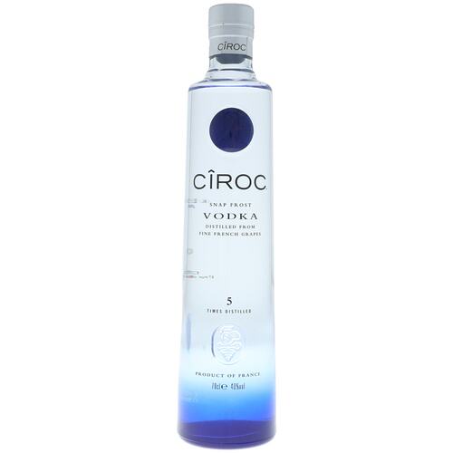 欧洲直邮Ciroc诗珞珂伏特加40%6L法国原装进口洋酒口味独特醇厚