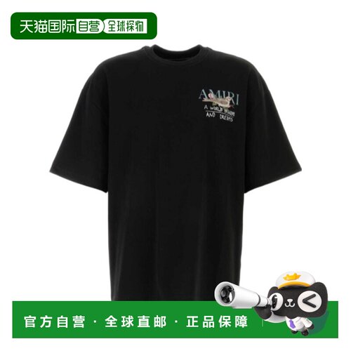 香港直邮奢淘 Amiri 图案T恤 男 AMTOJR1095