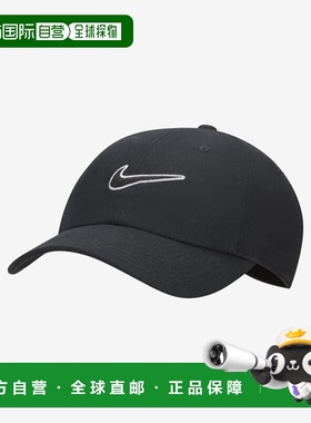韩国直邮NIKE NIKE Nike Club Unstructured Swoosh Cap - Black