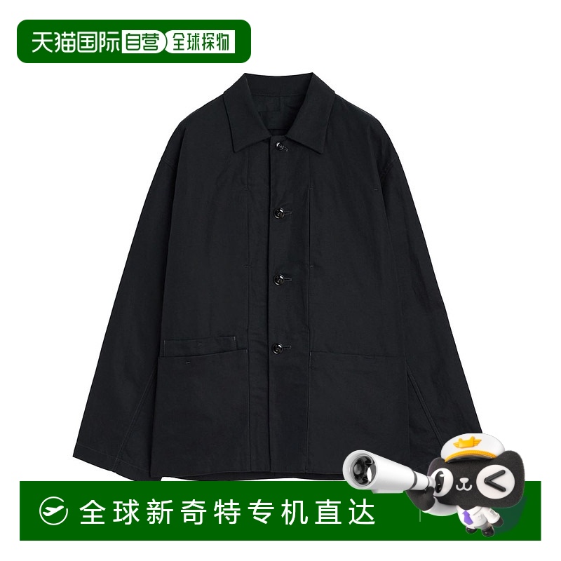 1h可退 香港直邮Lemaire 男士 LEMAIRE 黑色外套 OW1148LF1350999