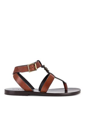 SAINT LAURENT 女士凉鞋 776396DWE006036BROWN AW2024