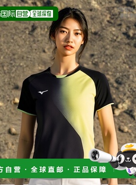 日本直邮Mizuno 82JAB214 女士乒乓球运动T恤