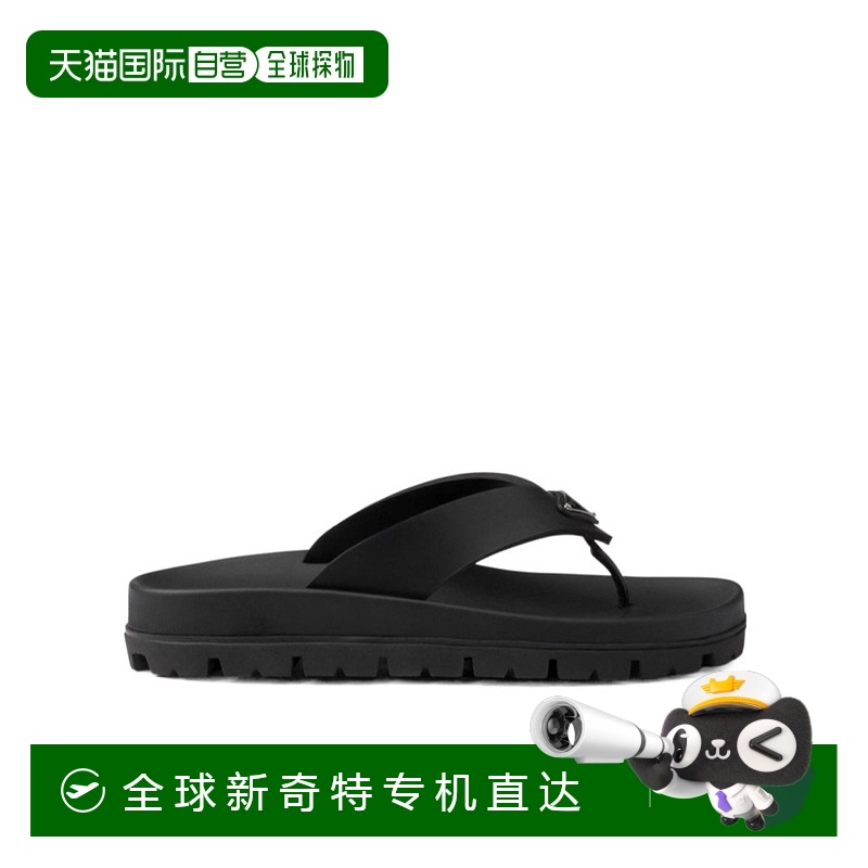 1h可退 香港直邮潮奢 Prada 普拉达 女士 拖鞋 1Y420NF0203LKK