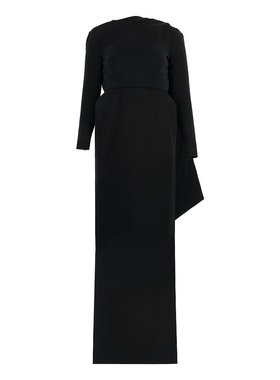 BALENCIAGA 女士连衣裙 809037TRO271000 AW2024 黑色