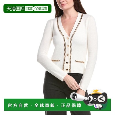 自营Generation Love Amor Wool Cardigan - white 美国奥莱直发
