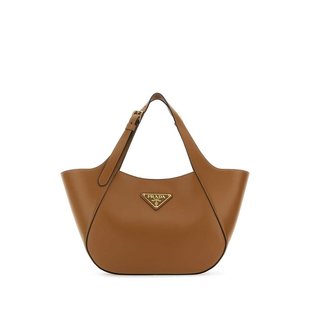 leather 1BG4832AIX handbag 女士 Brown 普拉达 手提包 Prada