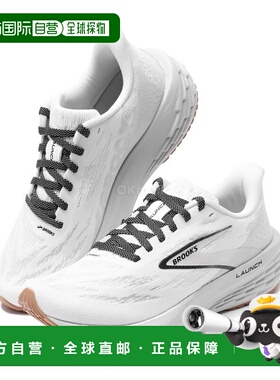 韩国直邮BROOKS Launch 11 黑/白 (1104501D135) 跑鞋