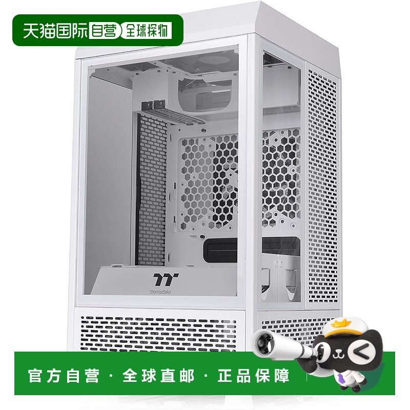 【日本直邮】Thermaltake曜越 PC机箱 雪白 CA-1R3-00S6WN-00