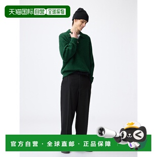 长裤 休闲裤 条纹标准长度69.5 358516卫裤 73.5cm 日潮跑腿GU极优