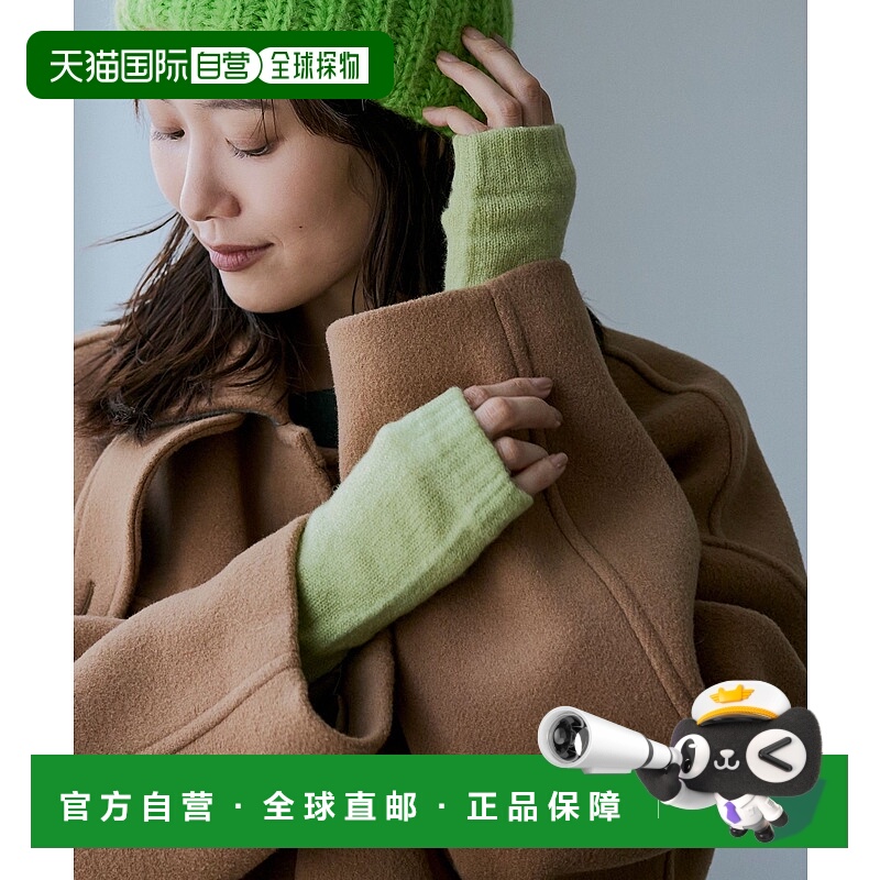 1h可退 日本直邮TWEEDMILL 女士 全毛 贝雷帽风格 手套 指尖触控