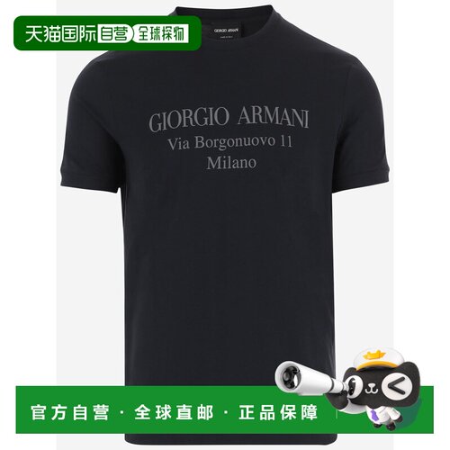 香港直邮GIORGIO ARMANI 男士T恤 GM004804TE22007U8139