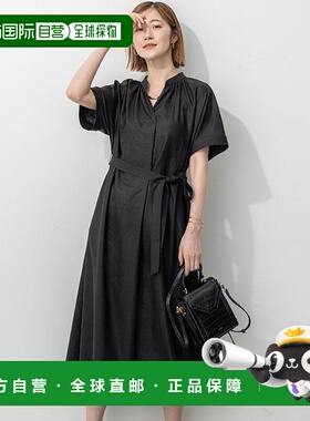 日本直邮23区 可洗涤三醋酸弹力连衣裙 [234613EW17828]