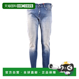 AW2023 香港直邮DIESEL A0359409G8701DENIM 牛仔裤 蓝色 男士