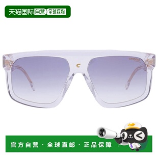 自营Carrera Blue Shaded Gold Mirror Browline Men's Sunglasse