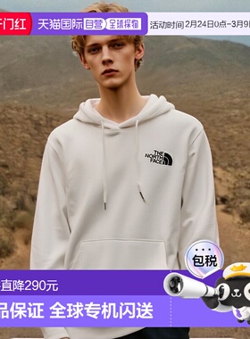 日本直邮THE NORTH FACE北面 连帽卫衣男士海外款 Box NSE 套头卫