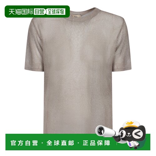 1h可退 香港直邮HERNO 女士T恤 MG000173D760701985 SS2025 米白