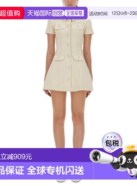 1h可退 香港直邮Self-Portrait 女士 牛仔迷你连衣裙 PF25811SCCR