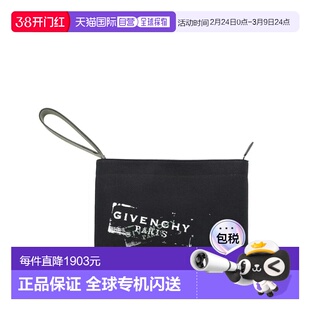 香港直邮GIVENCHY 男士化妆包 BK60FVK21H001 SS2026 黑色 COMPAC