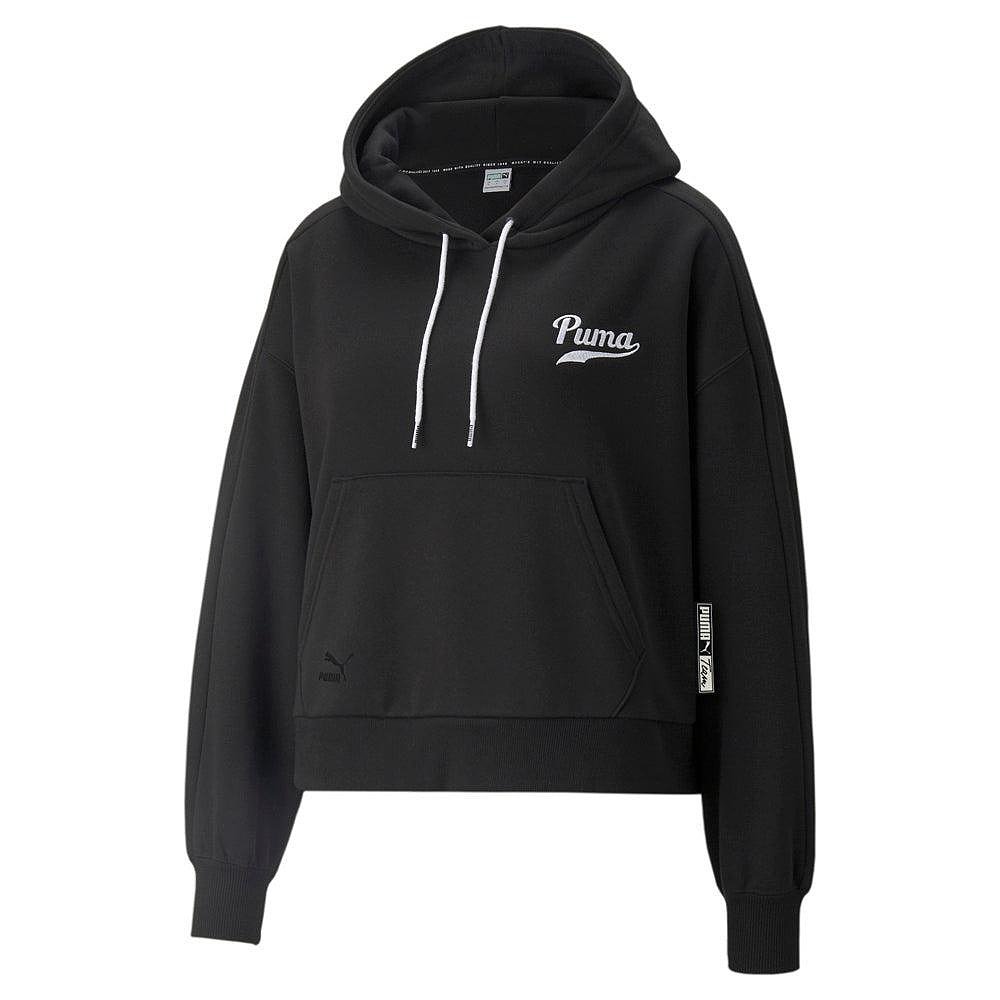 美国直邮Puma Team Pullover Hoodie 运动卫衣 黑色 休闲舒适保暖