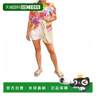 自营tolani橄榄色热带度假上衣 美国奥莱直发