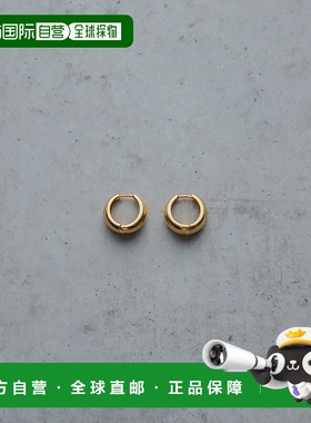 1h可退 日本直邮decor 女士 Plump Drop Pierce L GD 银925金镀简