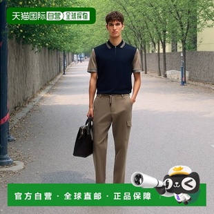 polo shirt with 自营 details silk contrast dark bossCotton