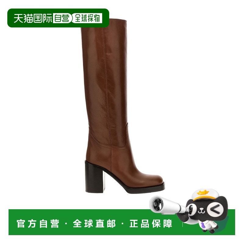 【99新未使用】香港直邮Prada 粗跟长筒靴 1W281N070F090