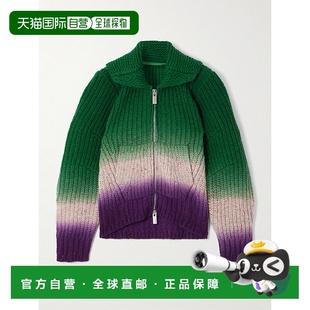 漸層圖案針織飛行員開襟衫 1h可退 女士 Sacai 2508 香港直邮潮奢