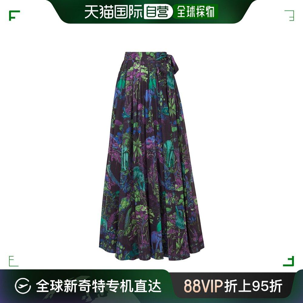 香港直邮潮奢 dior 迪奥 女士图案印花半身裙