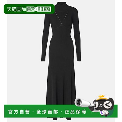 香港直邮Staud/Obsidian女士中长连衣裙 【付后1h可退】