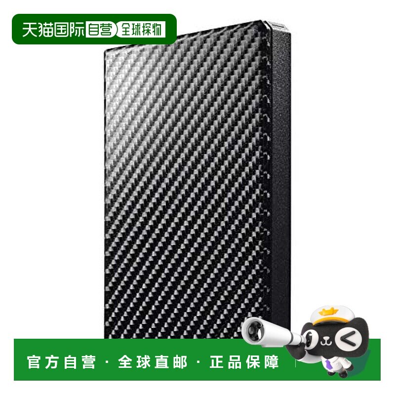 【日本直邮】IODATA 外置硬盘2TB USB3.1Gen1高速 黑 Black 2TB