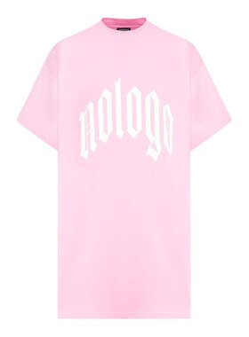 BALENCIAGA 男士T恤 787349TQVP45708 AW2024 粉红色