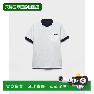 2025 恤纯棉短袖 年产品 双面穿棉质 欧洲直邮PRADA