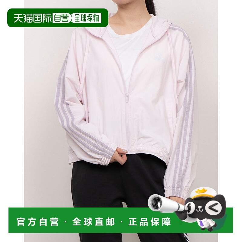 日本直邮 The North Face 女士 Wind Full Zip Essentials 重复lo