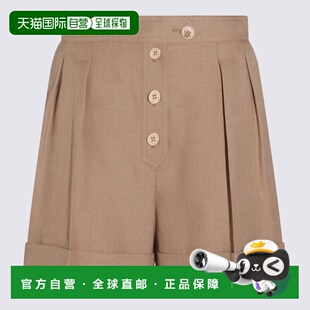 香港直邮VALENTINO 女士短裤 8B3RF0N89EK0BG SS2026 浅棕色