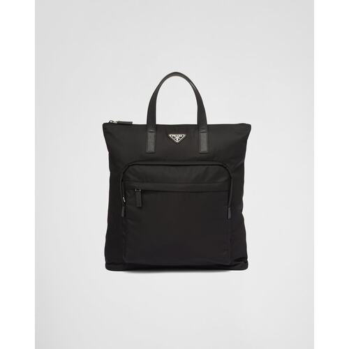 PRADA（2025 年新品）Re-Nylon 和 Saffiano 皮革托特包