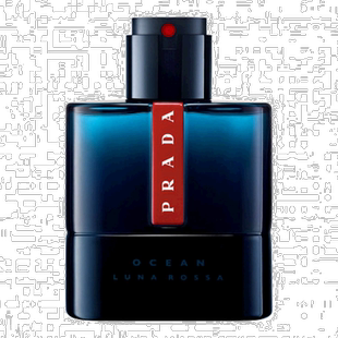 欧洲直邮PRADA普拉达红月号海洋深海蓝男士淡香水 EDT 100ml琥珀