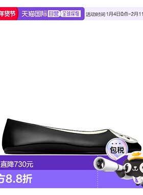 香港直邮TORY BURCH 女士芭蕾乐福鞋 173536006 SS2026 黑色 Blac